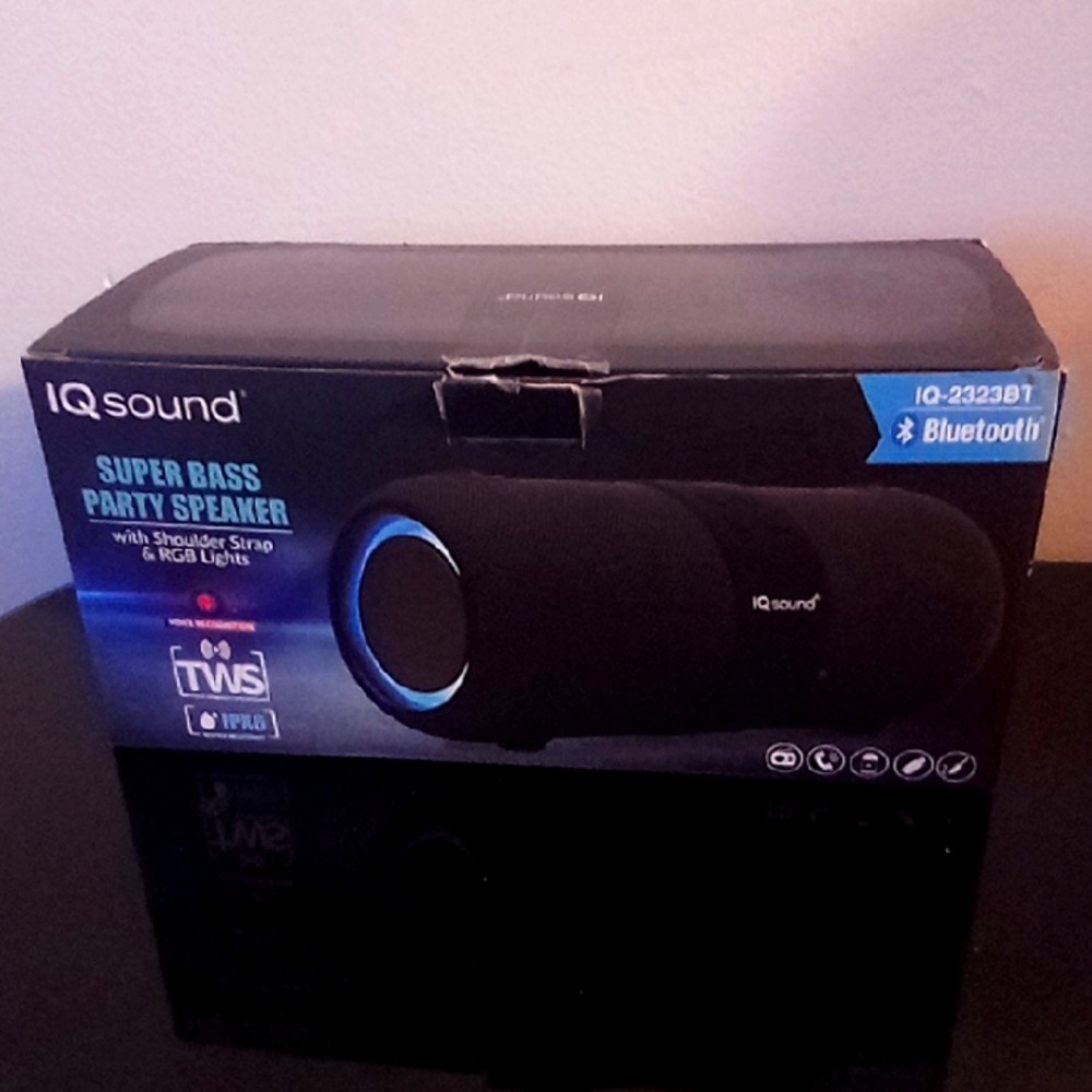 Black Bluetooth Party Speaker
